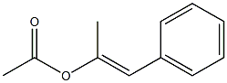 1-Propen-2-ol, 1-phenyl-, acetate, (E)- Structure