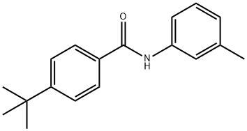 4-tert-butyl-N-(3-methylphenyl)benzamide 구조식 이미지