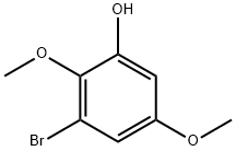 3-bromo-2,5-dimethoxyphenol 구조식 이미지