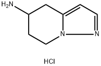 4,5,6,7-tetrahydropyrazolo[1,5-a]pyridin-5-amine dihydrochloride Structure