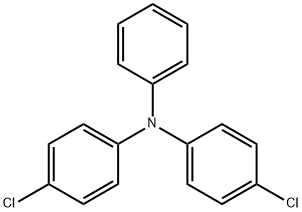 Benzenamine, 4-chloro-N-(4-chlorophenyl)-N-phenyl- Structure