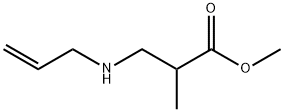 methyl 2-methyl-3-[(prop-2-en-1-yl)amino]propanoate 구조식 이미지