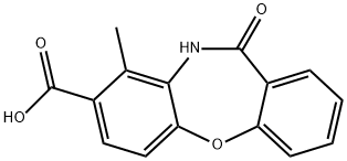 9-methyl-11-oxo-10,11-dihydrodibenzo[b,f][1,4]oxazepine-8-carboxylic acid Structure