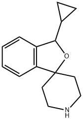 3-cyclopropyl-3H-spiro[isobenzofuran-1,4'-piperidine] Structure