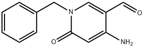 4-amino-1-benzyl-6-oxo-1,6-dihydropyridine-3-carbaldehyde Structure