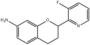 2-(3-fluoropyridin-2-yl)chroman-7-amine Structure