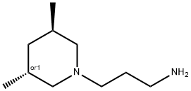 3-((3R,5R)-3,5-dimethylpiperidin-1-yl)propan-1-amine Structure