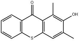 2-hydroxy-1,3-dimethyl-9H-thioxanthen-9-one Structure