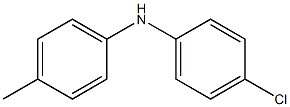 Benzenamine, 4-chloro-N-(4-methylphenyl)- Structure