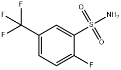 2-Fluoro-5-(trifluoromethyl)benzene sulfonamide Structure