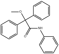 2-methoxy-N,2,2-triphenylacetamide 구조식 이미지