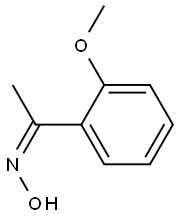 Ethanone,1-(2-methoxyphenyl)-, oxime Structure