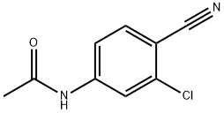 Acetamide,N-(3-chloro-4-cyanophenyl)- Structure