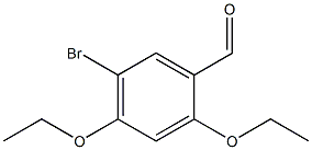 5-bromo-2,4-diethoxybenzaldehyde 구조식 이미지
