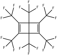 Bicyclo[2.2.0]hexa-2,5-diene,1,2,3,4,5,6-hexakis(trifluoromethyl)- Structure