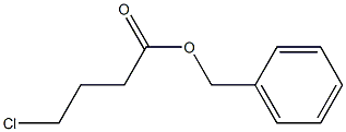 Butanoic acid, 4-chloro-, phenylmethyl ester Structure