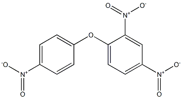 Benzene,2,4-dinitro-1-(4-nitrophenoxy)- Structure