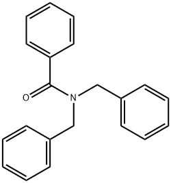 Benzamide,N,N-bis(phenylmethyl)- 구조식 이미지