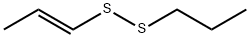 Disulfide, (1E)-1-propenyl propyl Structure