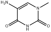 2,4(1H,3H)-Pyrimidinedione,5-amino-1-methyl- Structure