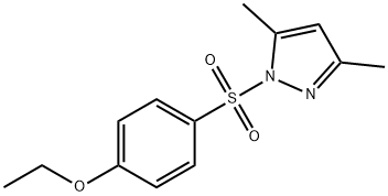 1-(4-ethoxyphenyl)sulfonyl-3,5-dimethylpyrazole Structure