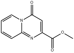 METHYL 4-OXO-4H-PYRIDO[1,2-A]PYRIMIDINE-2-CARBOXYLATE Structure