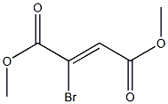 2-Butenedioic acid,2-bromo-, 1,4-dimethyl ester, (2Z)- Structure