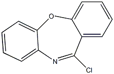 Dibenz[b,f][1,4]oxazepine, 11-chloro- Structure