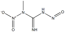 Guanidine,N-methyl-N-nitro-N'-nitroso- (9CI) Structure