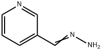 (E)-pyridin-3-ylmethylidenehydrazine 구조식 이미지