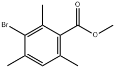 methyl 3-bromo-2,4,6-trimethylbenzoate 구조식 이미지