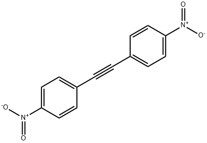1-nitro-4-[2-(4-nitrophenyl)ethynyl]benzene 구조식 이미지