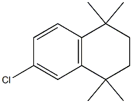 Naphthalene,6-chloro-1,2,3,4-tetrahydro-1,1,4,4-tetramethyl- 구조식 이미지
