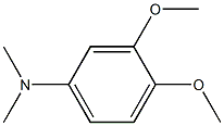 Benzenamine, 3,4-dimethoxy-N,N-dimethyl- Structure