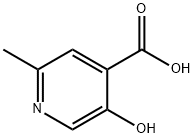 5-hydroxy-2-methylisonicotinic acid 구조식 이미지