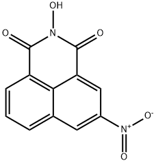 1H-Benz[de]isoquinoline-1,3(2H)-dione,2-hydroxy-5-nitro- Structure