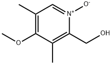 (4-methoxy-3,5-dimethyl-1-oxidopyridin-1-ium-2-yl)methanol 구조식 이미지