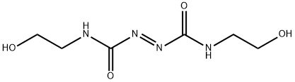 Diazenedicarboxamide,N,N'-bis(2-hydroxyethyl)- (9CI) 구조식 이미지