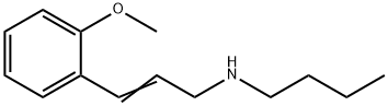 butyl[(2E)-3-(2-methoxyphenyl)prop-2-en-1-yl]amine 구조식 이미지