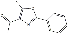 Ethanone, 1-(5-methyl-2-phenyl-4-oxazolyl)- 구조식 이미지