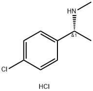 [(1R)-1-(4-CHLOROPHENYL)ETHYL]METHYLAMINE HYDROCHLORIDE Structure