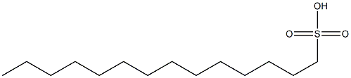 tetradecyl sulfonic acid 구조식 이미지