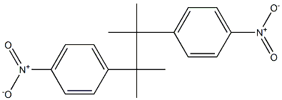 Benzene,1,1'-(1,1,2,2-tetramethyl-1,2-ethanediyl)bis[4-nitro- 구조식 이미지