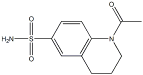 1-acetyl-3,4-dihydro-2H-quinoline-6-sulfonamide Structure