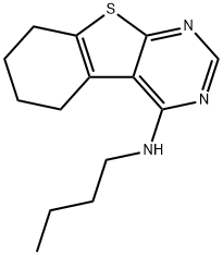 N-butyl-5,6,7,8-tetrahydrobenzo[4,5]thieno[2,3-d]pyrimidin-4-amine Structure