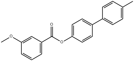 4'-methylbiphenyl-4-yl 3-methoxybenzoate Structure