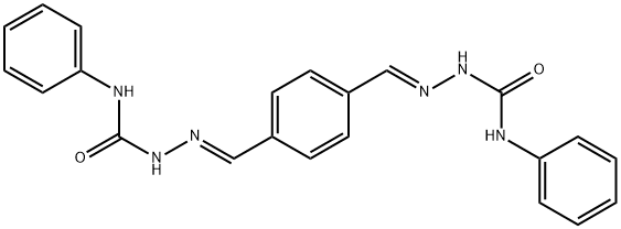 terephthalaldehyde bis(N-phenylsemicarbazone) 구조식 이미지