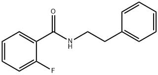 2-fluoro-N-(2-phenylethyl)benzamide Structure