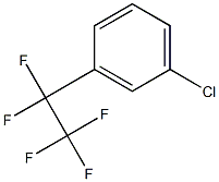 1-chloro-3-(1,1,2,2,2-pentafluoroethyl)benzene Structure