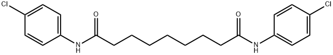 N,N'-bis(4-chlorophenyl)nonanediamide Structure